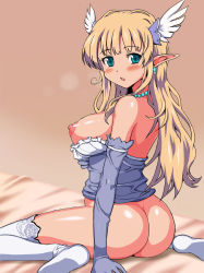 ベッドであなたを待つエルフ